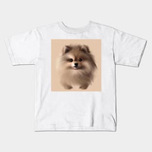 cute pomeranian puppy 1 Kids T-Shirt